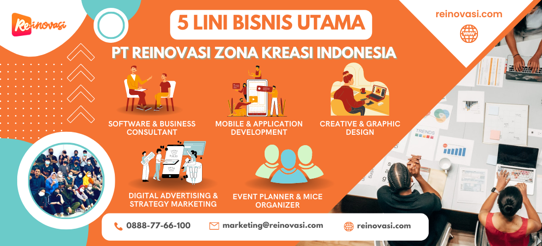 5 Lini Bisnis Utama PT Reinovasi Zona Kreasi Indonesia